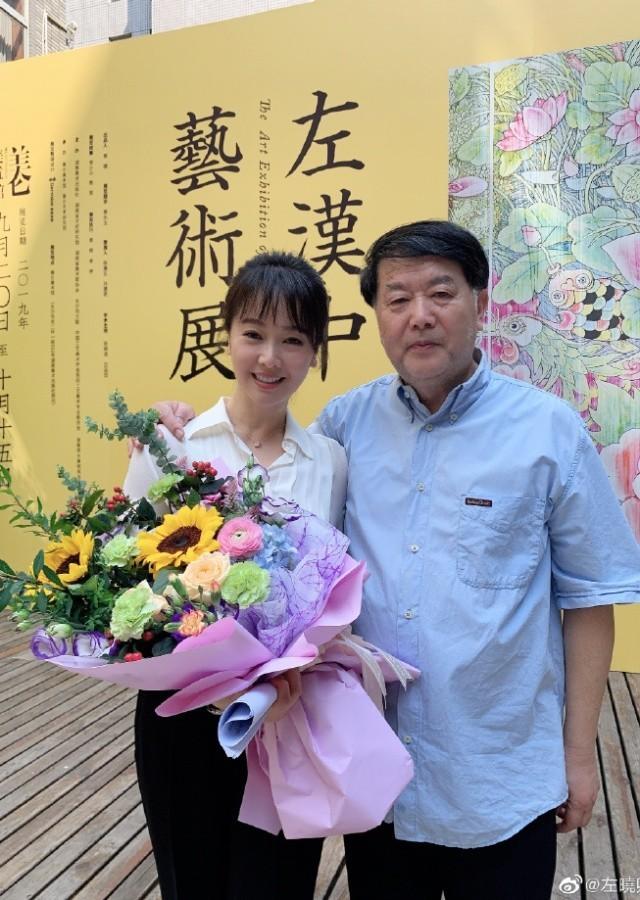 左小青个人资料简介及老公 低调庆生，皮肤白皙冻龄似少女，11岁囡囡长相遗传爸