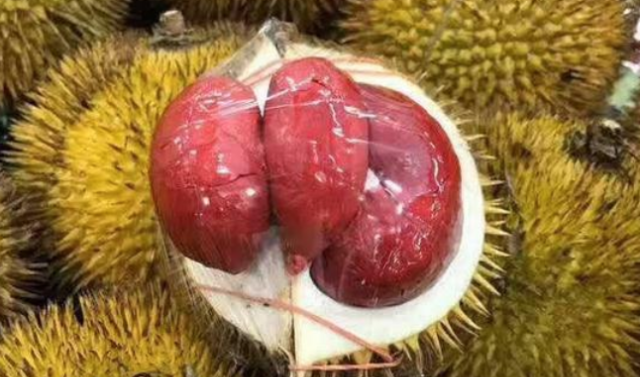 榴莲瓤变红色了能吃吗