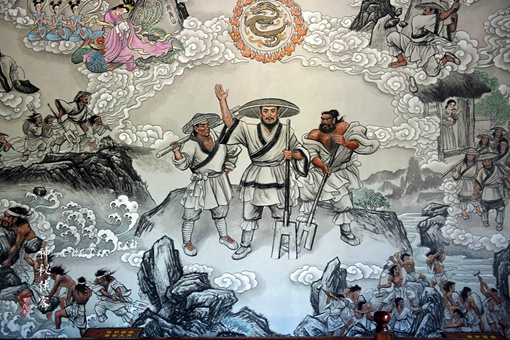 大禹治水故事30字40字100字200字
