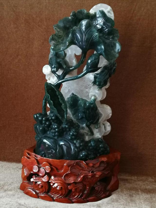 十种最常见的玛瑙（只此青绿一一神奇的阜新水草玛瑙）(2)