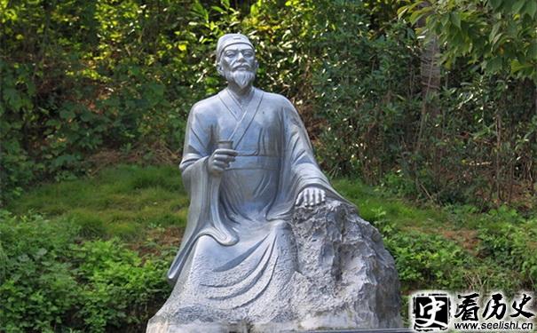孟浩然雕像