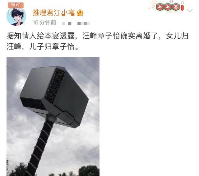 章子怡汪峰被爆已离婚  狗仔爆离婚原因系汪峰出轨？