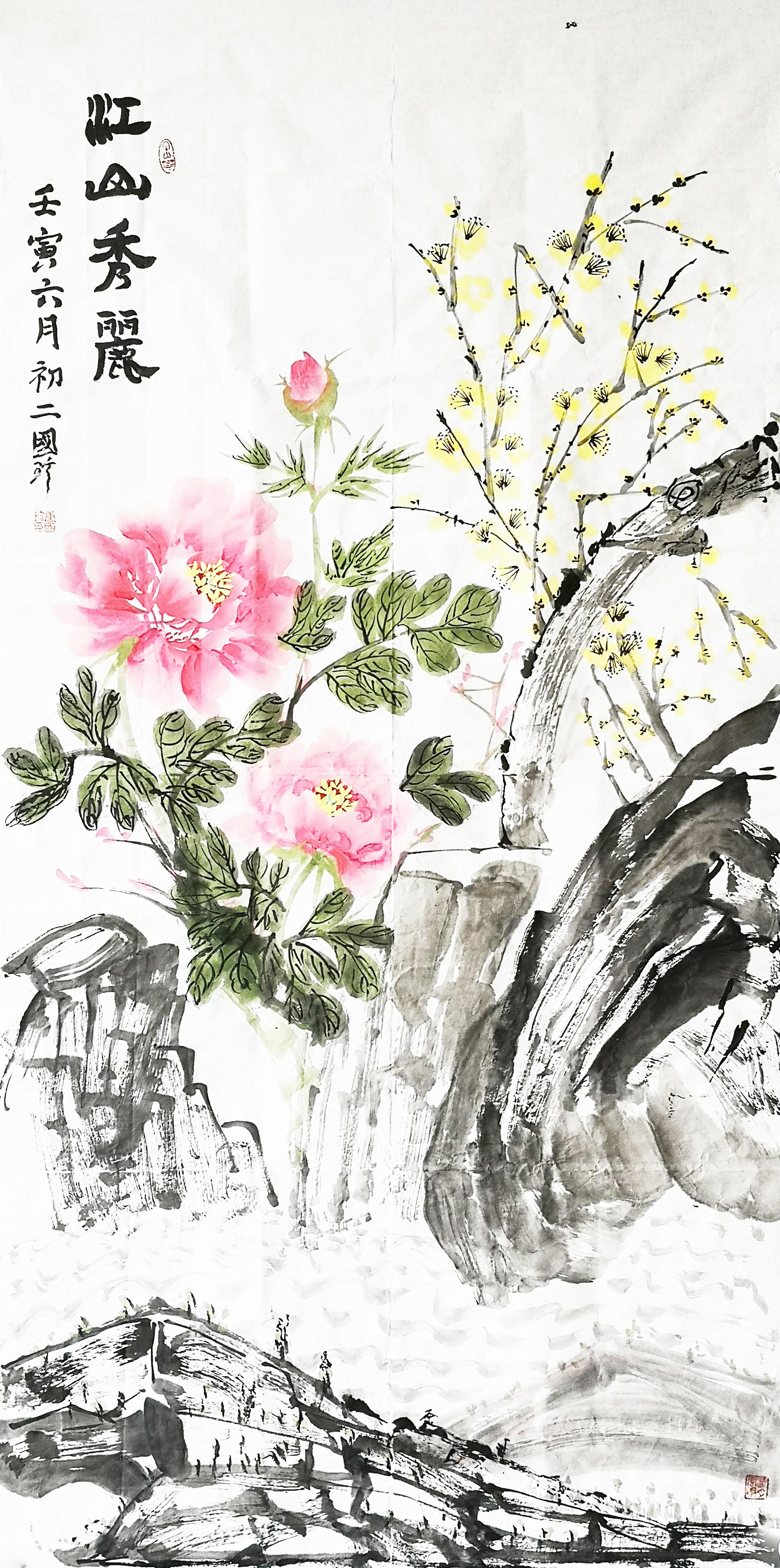 唐国珍简介（北京京华阁书画院签约书画家唐国珍作品赏析）