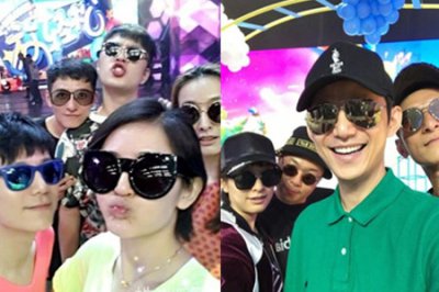 ​快乐家族合照谢娜正式回归  又可以看到开心果娜姐啦