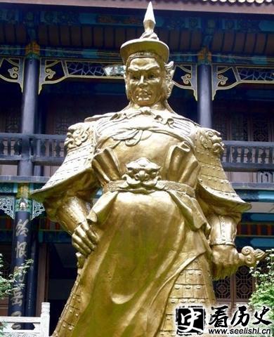 张宪塑像