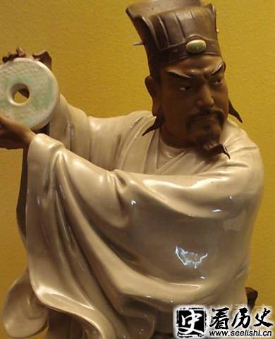 蔺相如陶瓷像
