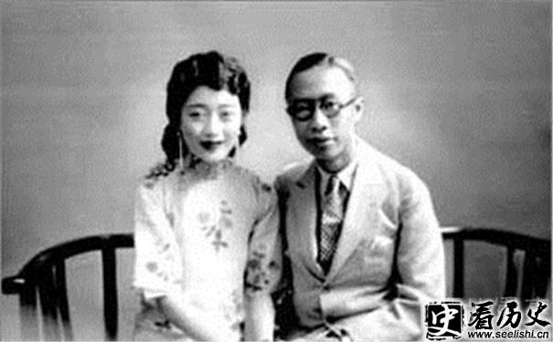 溥仪和婉容图片