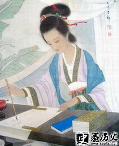 卫夫人画像