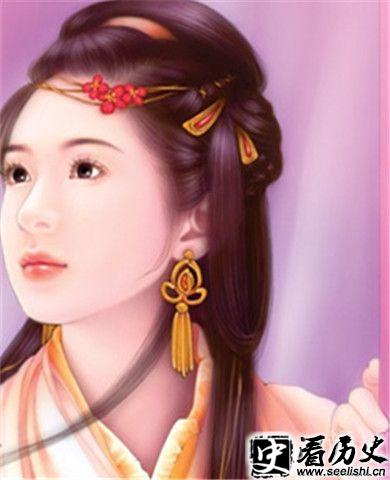 温成皇后画像