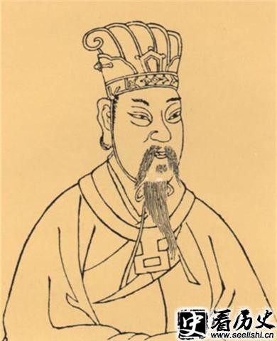 汉宣帝像