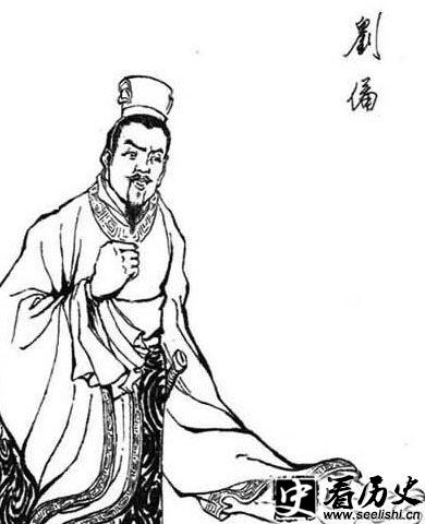 刘备画像