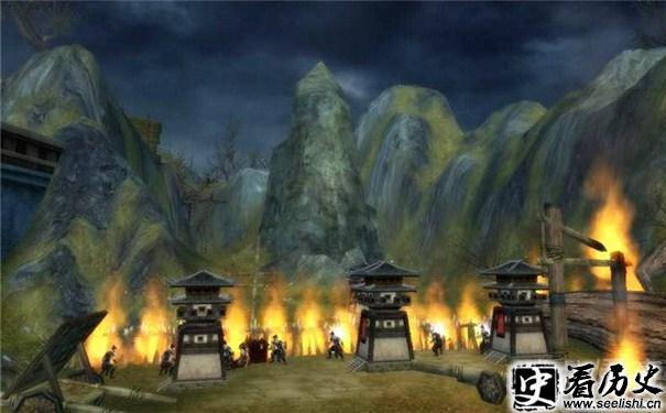 火烧新野像