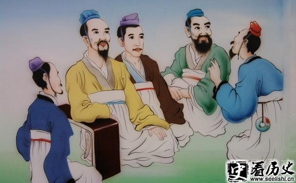 孔子讲学图