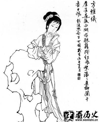 方维仪画像