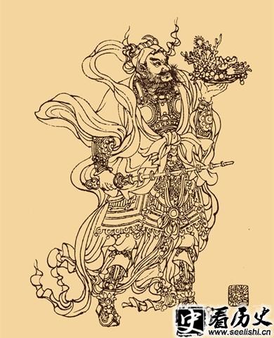 赵公明画像