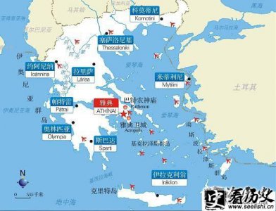 ​希腊历史介绍 希腊领土面积 希腊历史上有哪些文明？