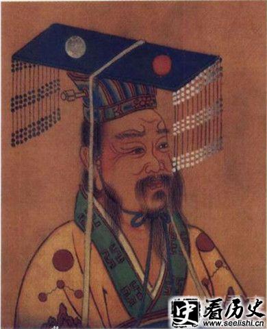 汉文帝刘恒画像