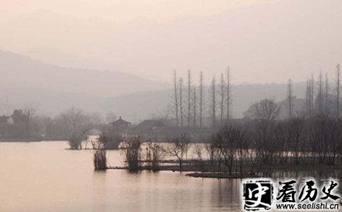 西湖初春美景