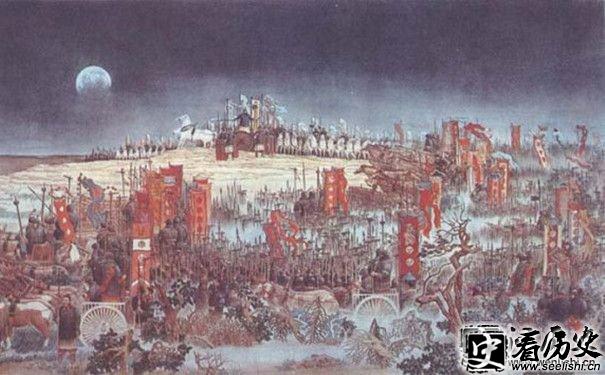 牧野之战中周武王的军队