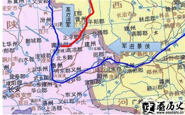 玉璧之战地图