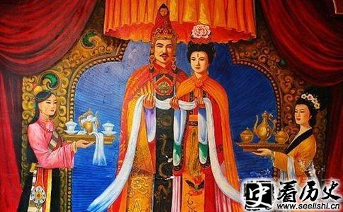 松赞干布与文成公主