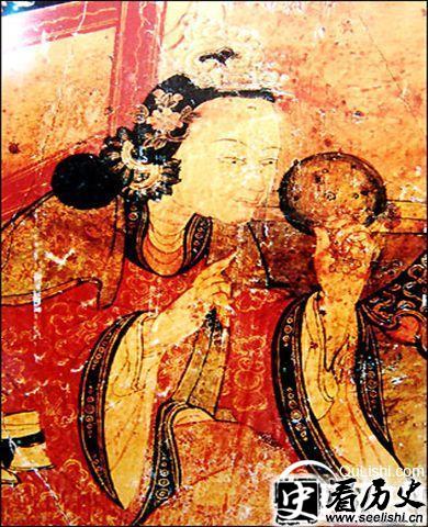 金城公主画像