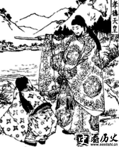 孝德天皇画像