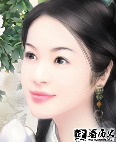 绿珠画像