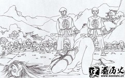 廖观音行刑图