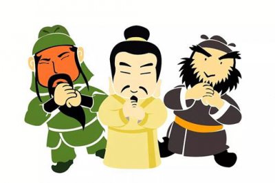 ​刘关张桃园结义拜的人是谁?