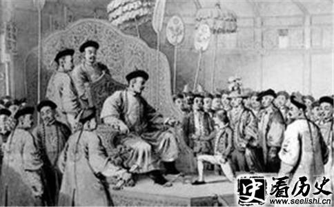 马戛尔尼访华画像