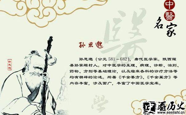 孙思邈中医药简介图