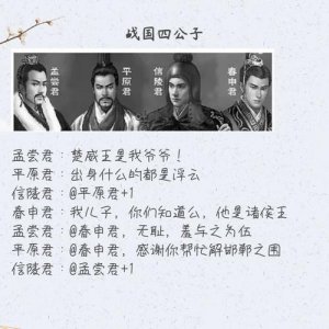 ​战国四公子中齐国的孟尝君名为田文