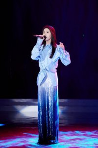 ​张碧晨上《快乐大本营》 一首《凉凉》成功取代张靓颖