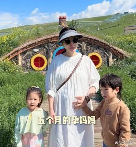 ​张纪中老婆杜星霖挺孕肚玩滑索道，老头吓出一身冷汗