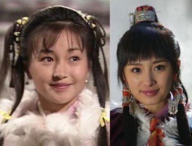 ​两代“郭襄”扮演者，一个如日中天，一个却默默无闻