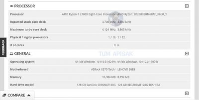 ​AMD Ryzen 2700X处理器曝光 新八核旗舰即将到来