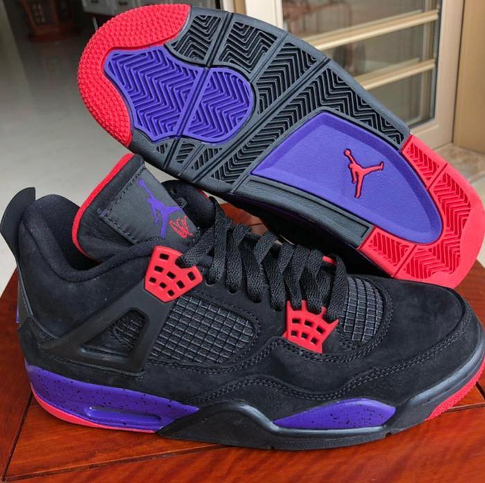 AJ4 猛龙配色原为 Drake 联名？！早期 Sample 实物曝光！