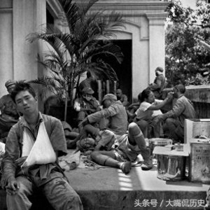 ​18张二战东南亚缅甸战场老照片，第3张鬼子兵死了一片