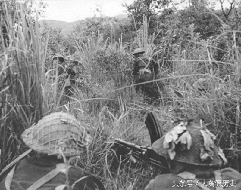 18张二战东南亚缅甸战场老照片，第3张鬼子兵死了一片