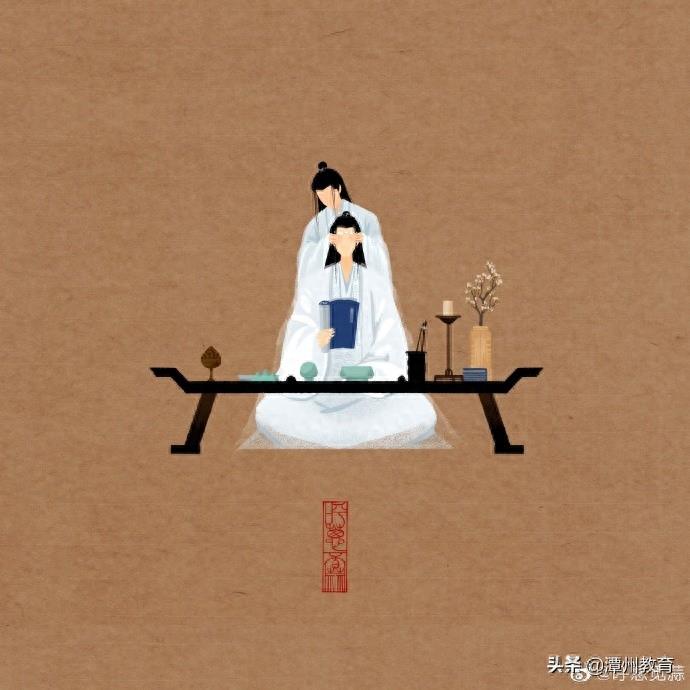 呼葱觅蒜手绘《陈情令》，9张无脸古装插画，张张都是壁纸