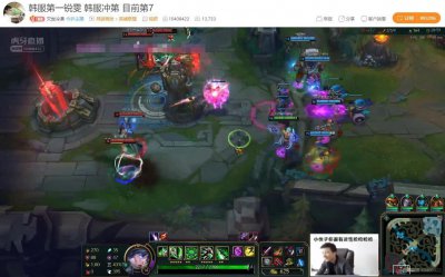 ​LOL韩服前十再现游戏主播，灭世冷漠仅靠锐雯欲上韩服第一