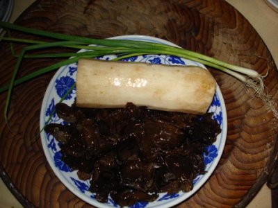​长山药炒木耳的做法