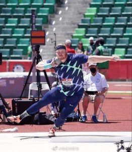 ​美国悍将打破尘封31年男子铅球世界纪录