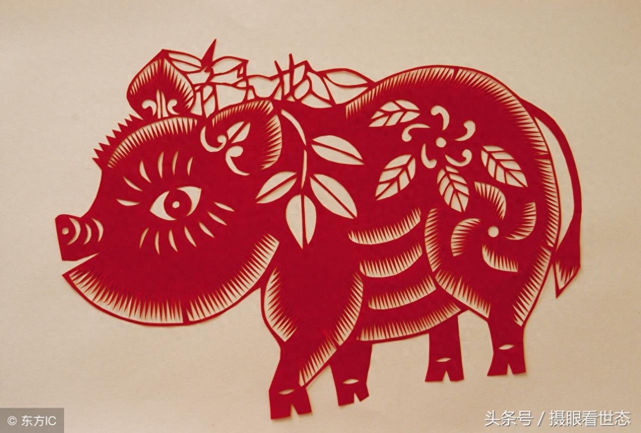 农历己亥猪年快到了，看看这些剪纸的可爱猪您喜欢吧，拿走不谢