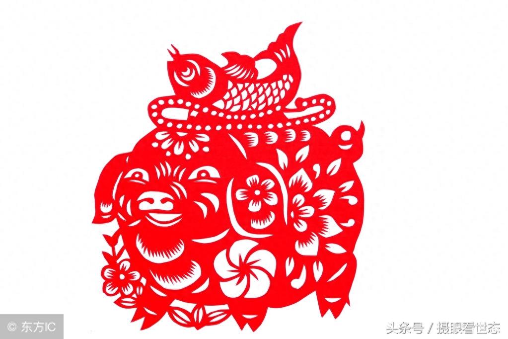 农历己亥猪年快到了，看看这些剪纸的可爱猪您喜欢吧，拿走不谢