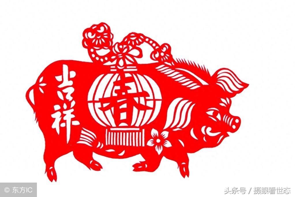 农历己亥猪年快到了，看看这些剪纸的可爱猪您喜欢吧，拿走不谢