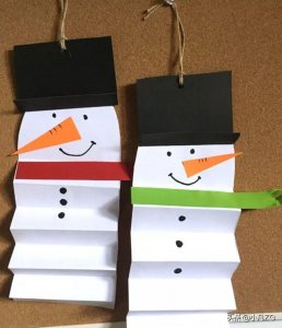 ​多款雪人创意手工，冬天手工必备