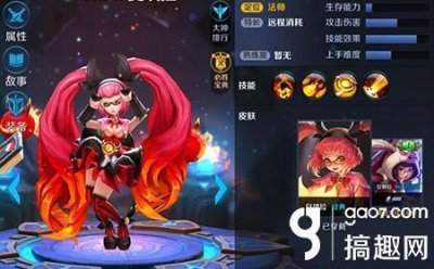 ​搞趣网：王者荣耀安琪拉故事 英雄背景故事