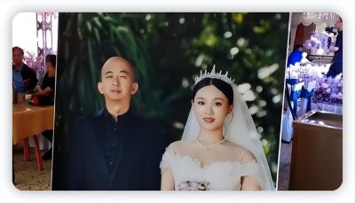 ​41岁巨兴茂高调办婚礼，妻子高颜值撞脸柳岩，杨志刚插兜致辞遭批
